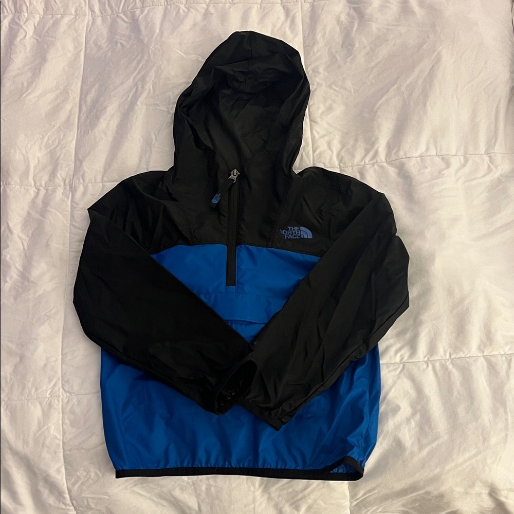 The North Face Black and Blue Pullover